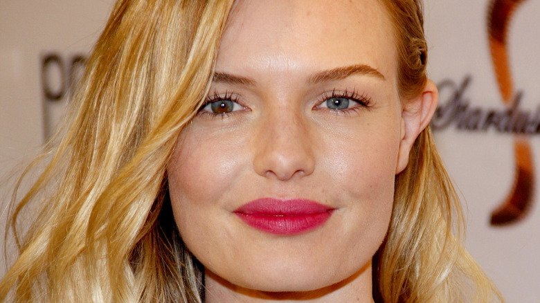 Kate Bosworth wearing pink lipstick