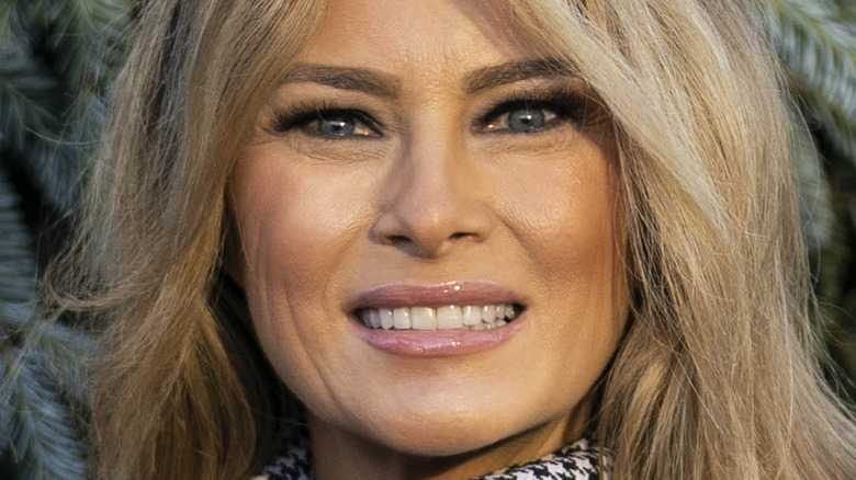 Melania Trump smiling