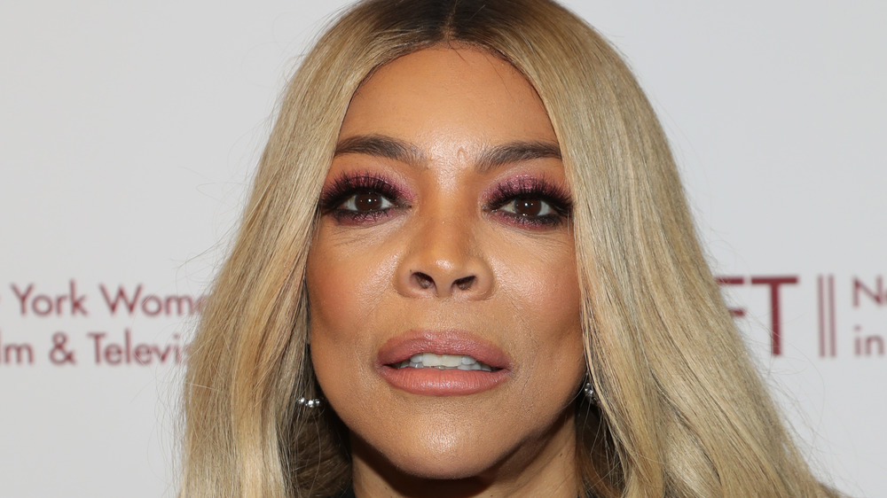 Wendy Williams staring at camera