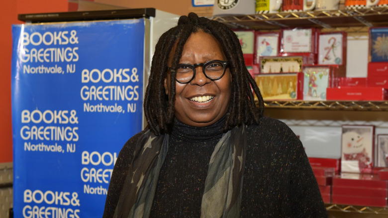 Whoopi Goldberg smiling