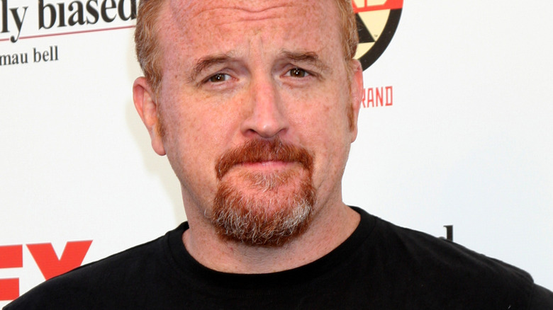 Louis C.K. squinting