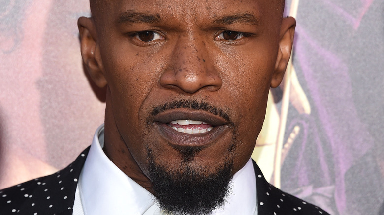 Jamie Foxx with goatee 