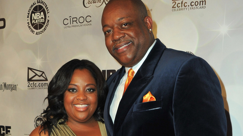 Sherri Shepherd and Lamar Sally hugging