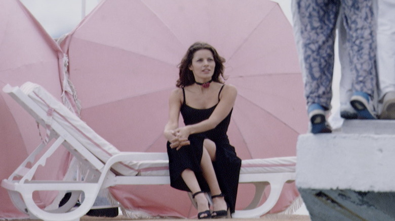 Tahnee Welch at Cannes Film Festival sitting