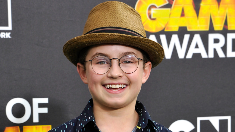 Sean Giambrone at 2014 Hall of Game Awards