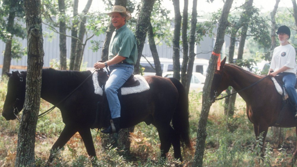 Bill Clinton and Chelsea Clinton