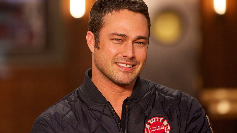 Taylor Kinney smiling