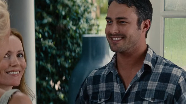 Taylor Kinney on The Other Woman, smiling