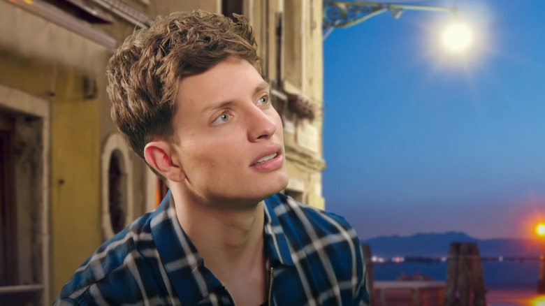 Matt Rife looking dejected
