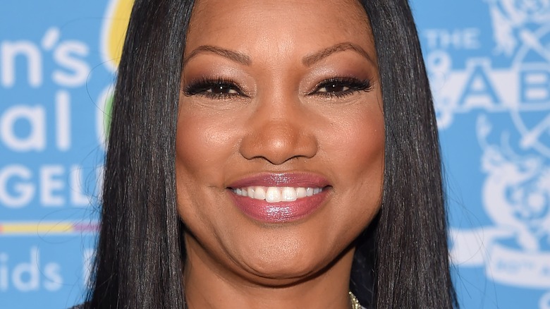 Garcelle Beauvais with a middle part