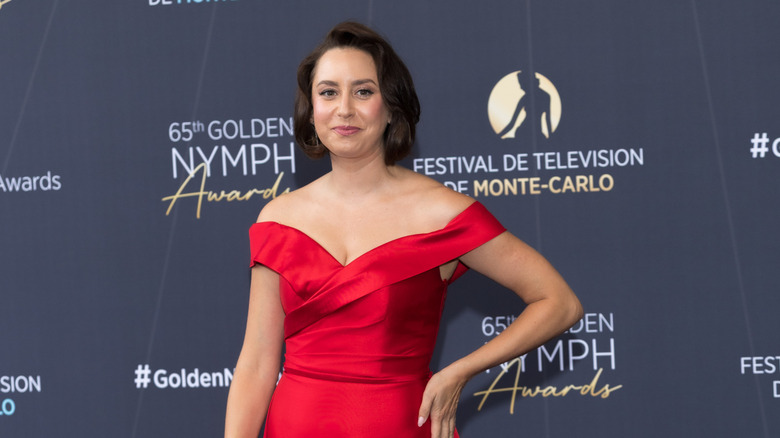 Jazmin Grace Grimaldi smiling at 65th Monte-Carlo Television Festival