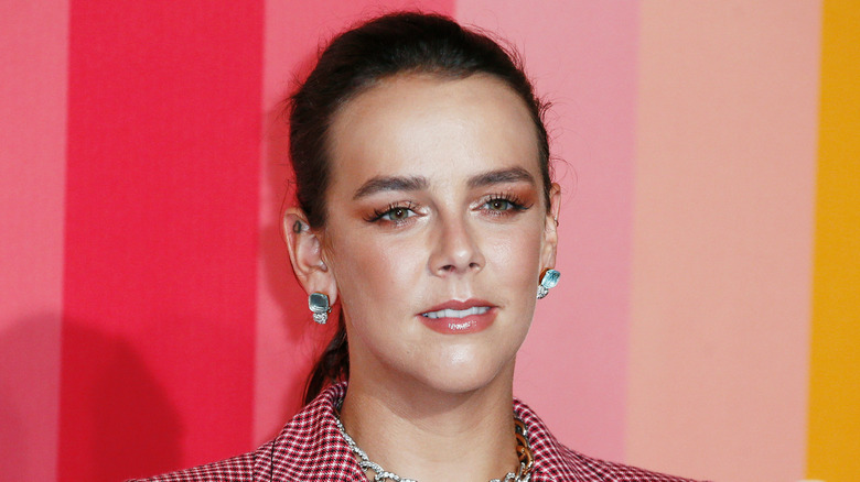 Pauline Ducruet smiling at amfAR Gala Night