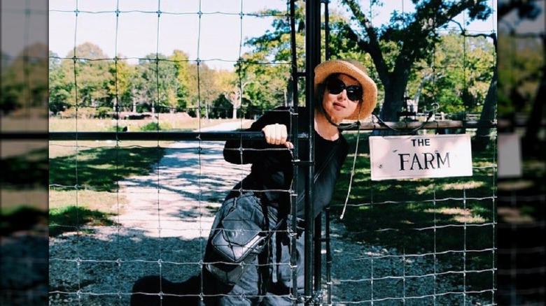 Isabella Rossellini on her farm