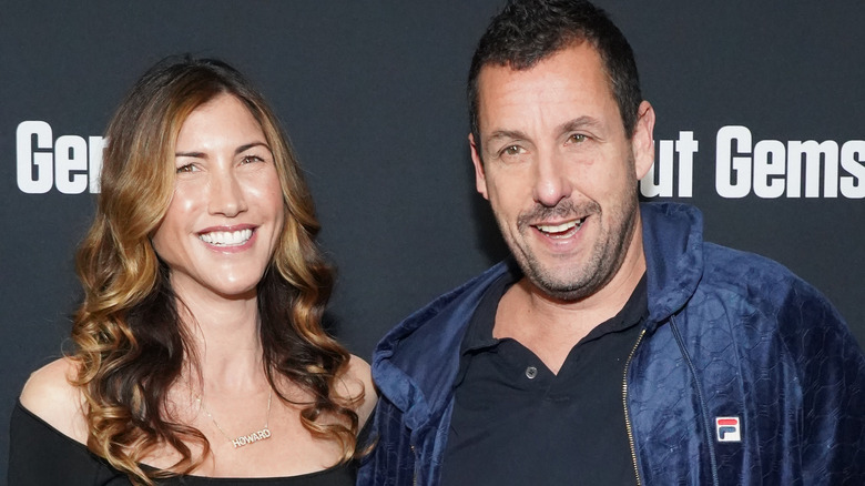 Jackie Sandler, Adam Sandler smiling