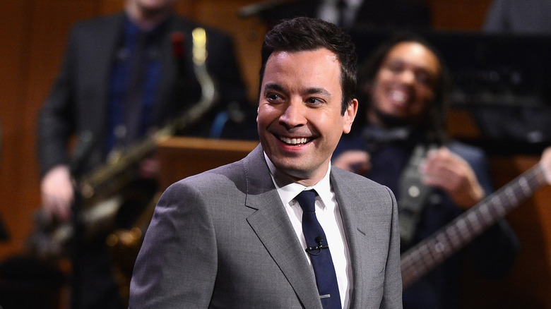 Jimmy Fallon smiling