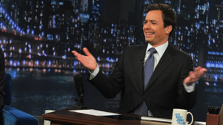 Jimmy Fallon hosting Late Night