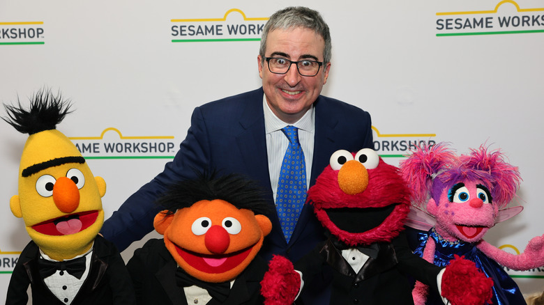 John Oliver Sesame Street characters