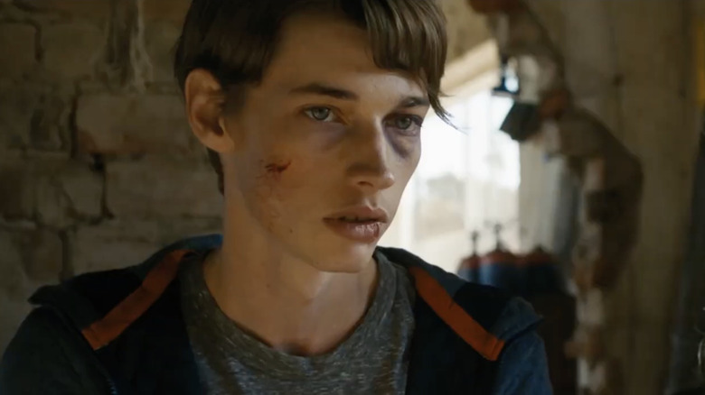 Jacob Lofland in a scene from Maze Runner: The Scorch Trials