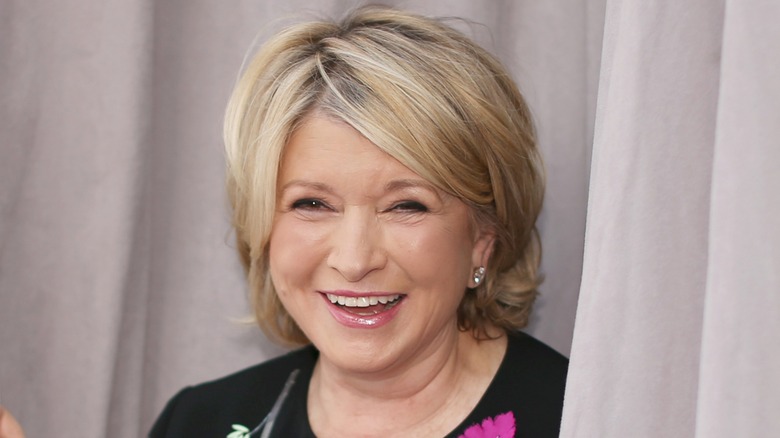 Martha Stewart smiling