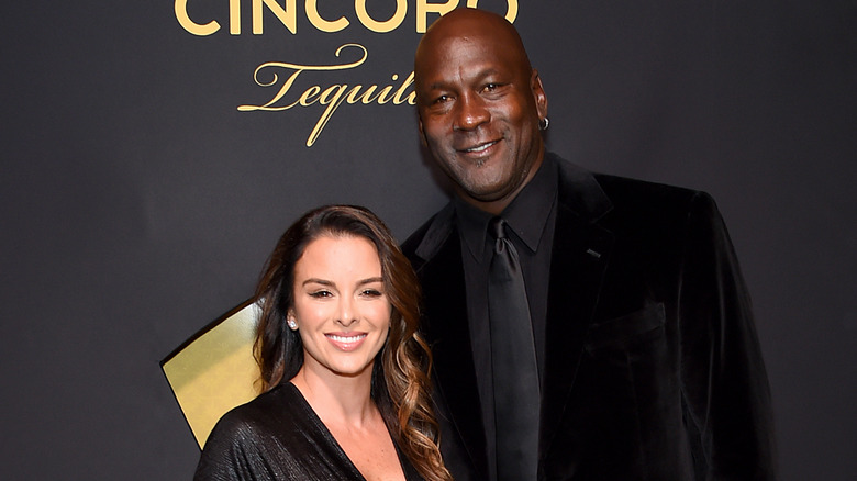 Michael Jordan and Yvette Prieto pose together