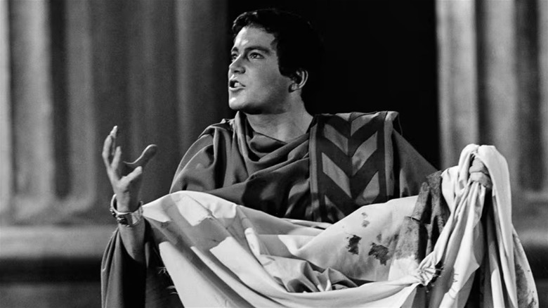 William Shatner acting in Julius Caesar 