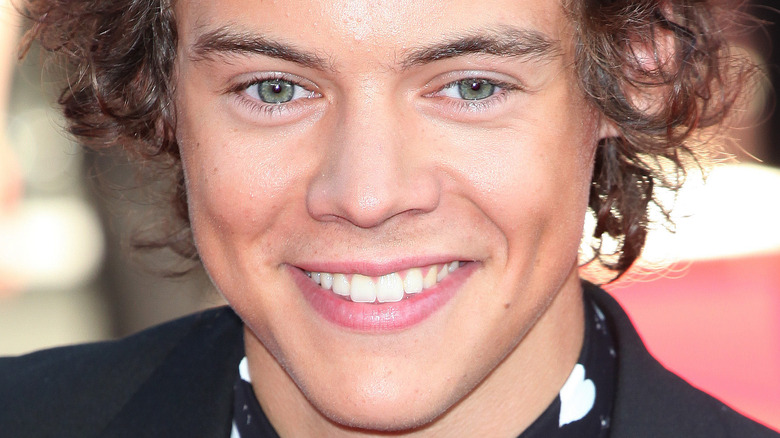 Harry Styles smiling