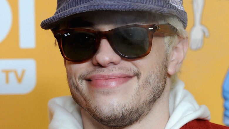 Pete Davidson wearing sunglasses