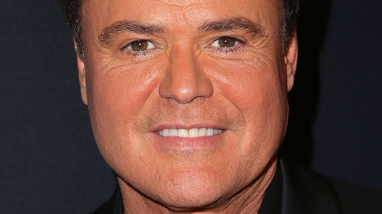 Donny Osmond smiling in 2018