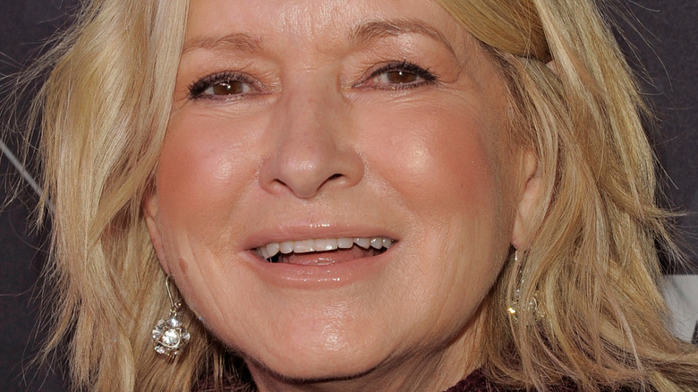 Martha Stewart smiling