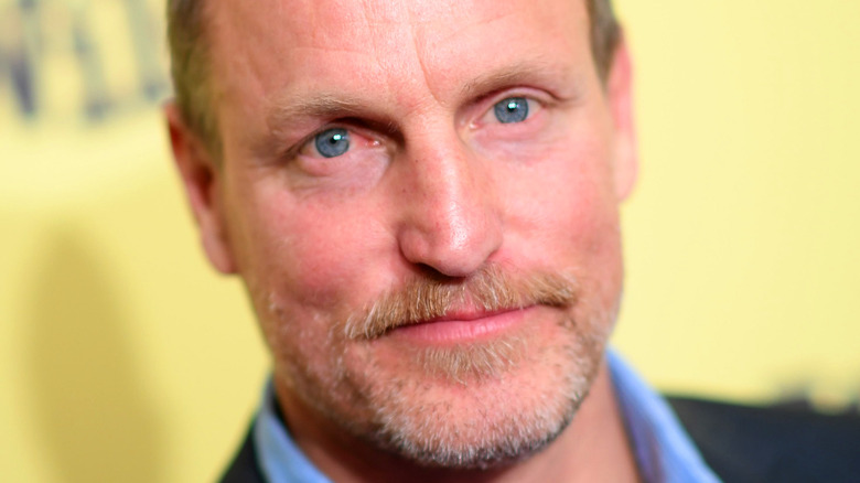 Woody Harrelson smiling