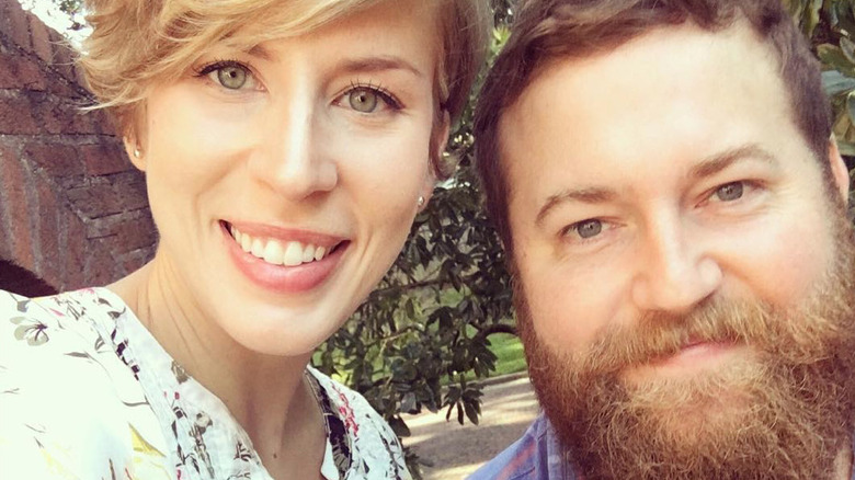 Erin and Ben Napier pose for a selfie 