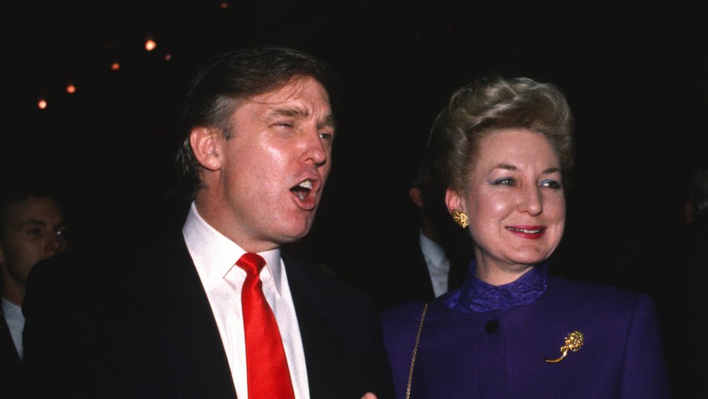 Donald Trump and Maryanne Trump Barry