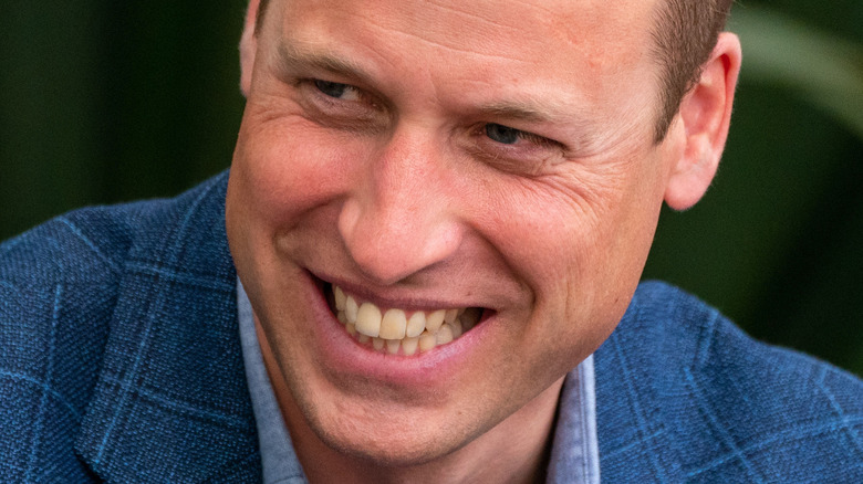 Prince William smiling