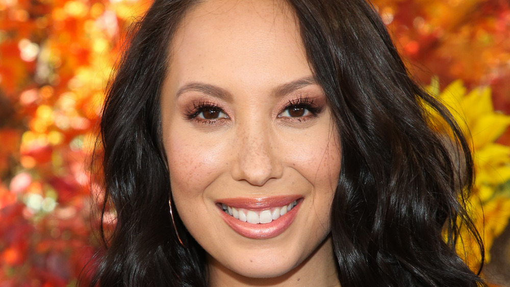 Cheryl Burke smiling