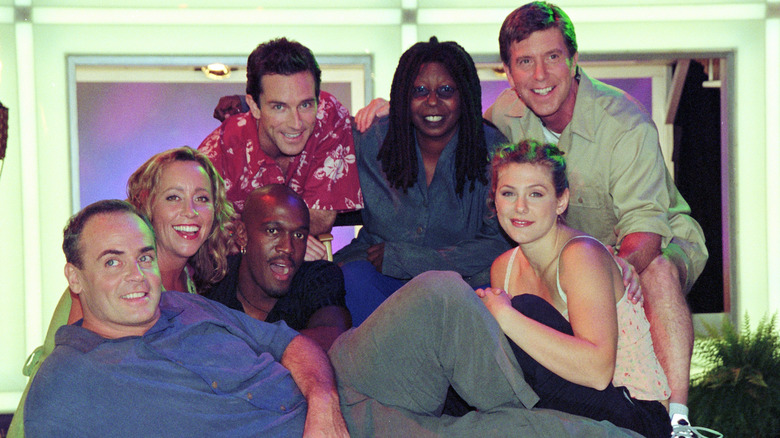 Richard Hatch with several people