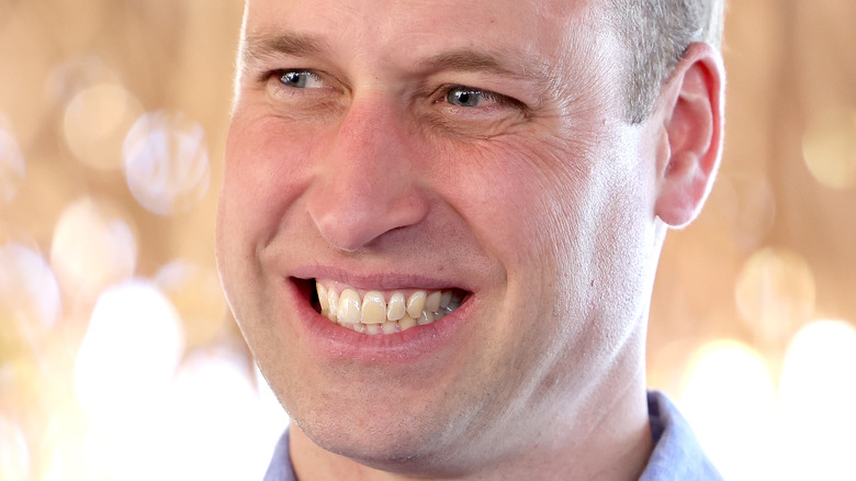 Prince William smiling