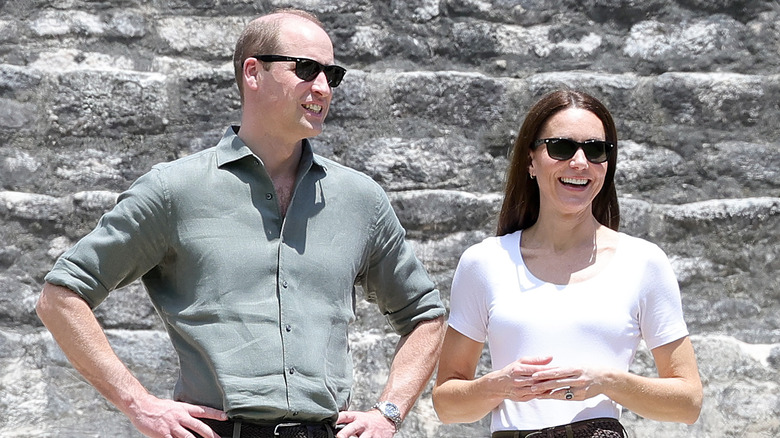 Prince William and Kate Middleton in Belize