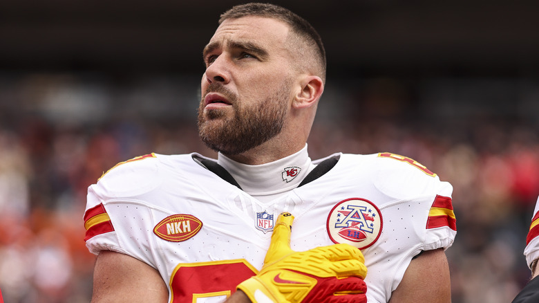 Travis Kelce in uniform