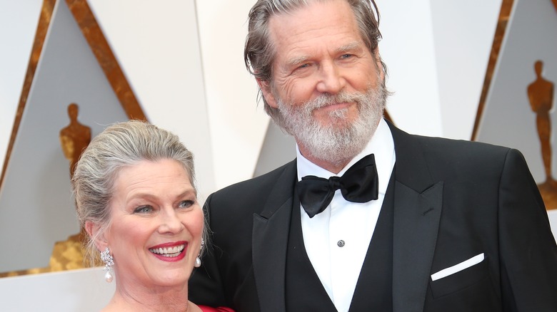 Jeff Bridges and Susan Geston Red Carpet