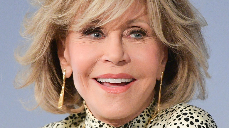 Jane Fonda smiling