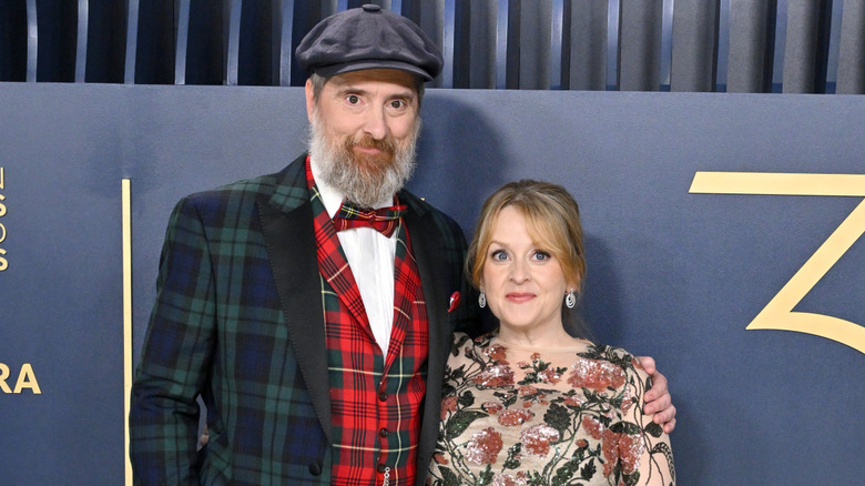 Brendan Hunt and Shannon Nelson at the 30th Annual Screen Actors Guild Awards
