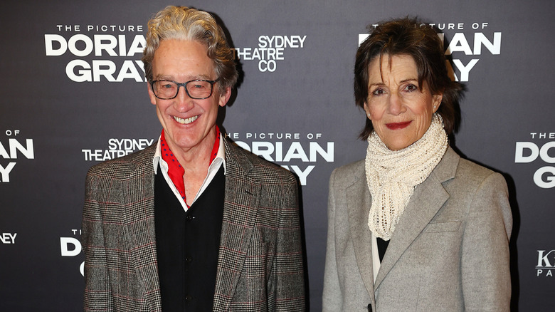 Guy Paul and Harriet Walter at the "The Picture of Dorian Gray" Opening Night at the Theatre Royal Haymarket