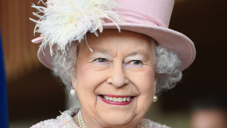 Queen Elizabeth II at the Chichester Theatre