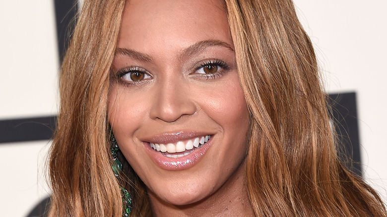 Beyoncé smiling at an event