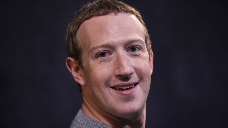 Mark Zuckerberg smiling