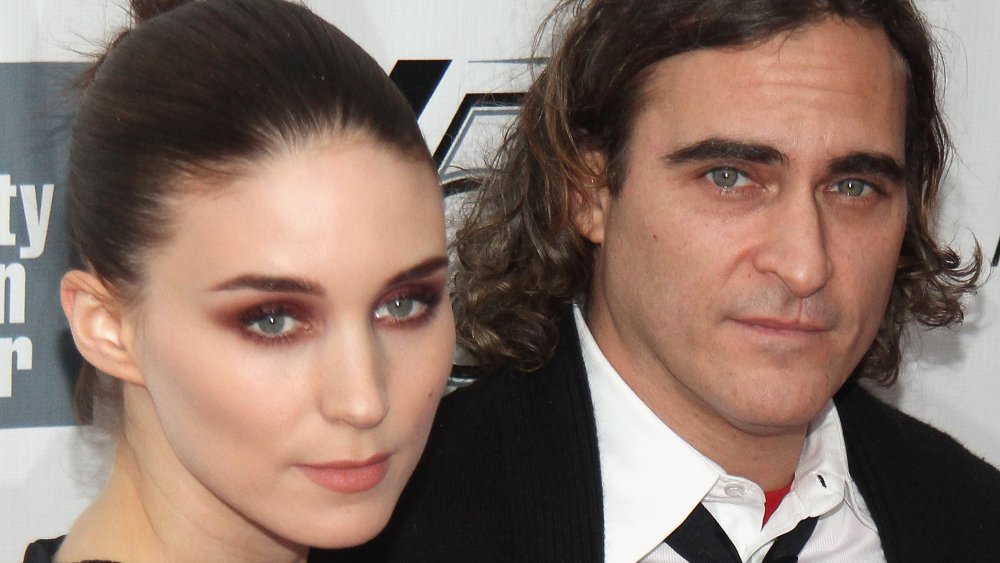 Rooney Mara and Joaquin Phoenix 