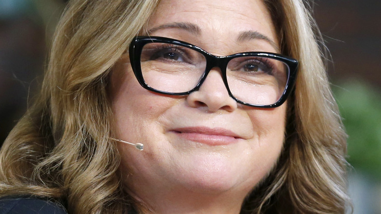 Valerie Bertinelli wearing glasses