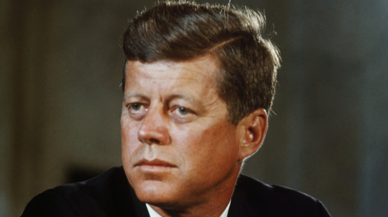 John F. Kennedy at White House