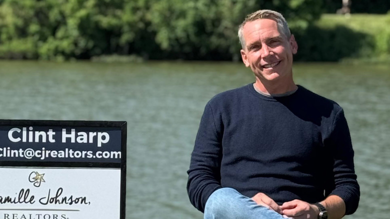 Clint Harp real estate sign