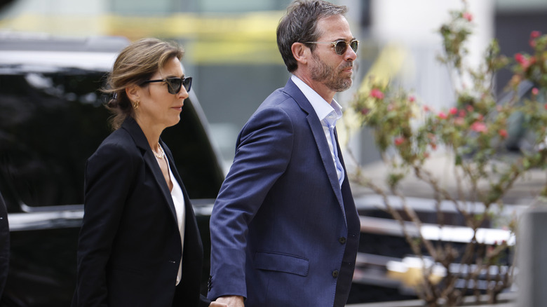 Hallie Biden and her new husband John Hopkins Anning head into the Hunter Biden gun trial